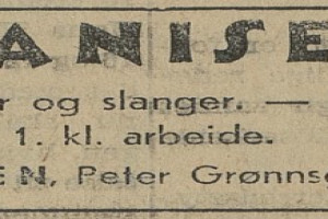 Bilde av J. C. Jensen - vulkanisering